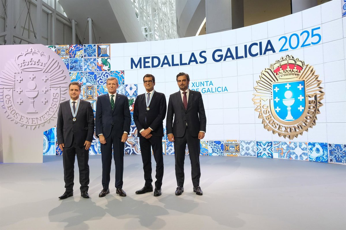 Llamadas a  acelerar  la coordinación con Portugal y a combatir extremismos centran el acto de las Medallas de Galicia
