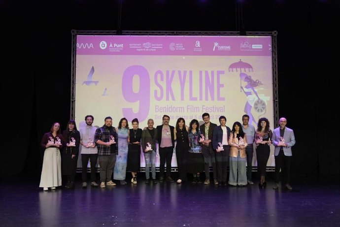Archivo - Imagen de archivo de la entrega de premios de la novena edición del Skyline Benidorm Film Festival
