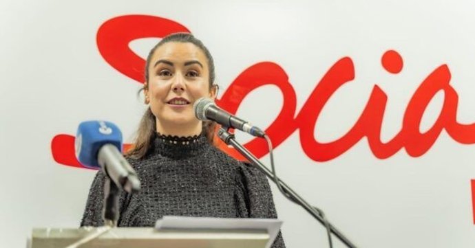 Archivo - La secretaria general del PSOE de Lepe (Huelva), Bella Canales.