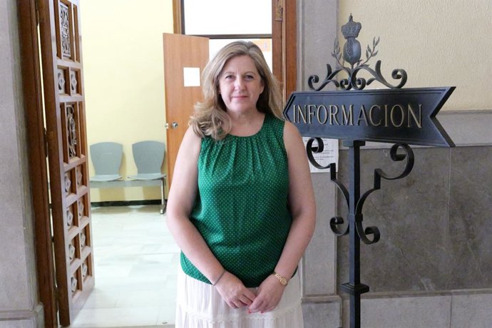 La portavoz del grupo municipal de Vox en Granada, Beatriz Sánchez Agustino