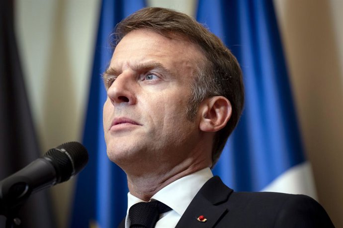 El presidente de Francia, Emmanuel Macron