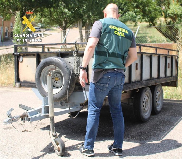 Remolque robado en La Rioja