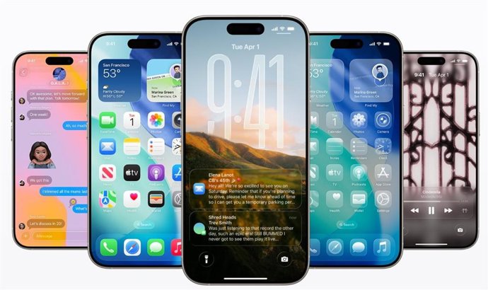 O novo sistema operacional iOS 26.