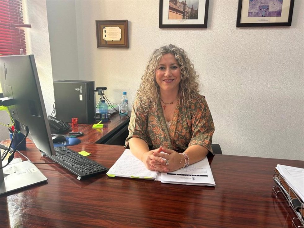 Responsable de la Delegación de Servicios Sociales de Alcalá de Guadaíra, Rocío Bastida.