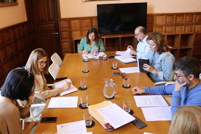 Reunión de la Junta de Gobierno Local del Ayuntamiento de Palencia.