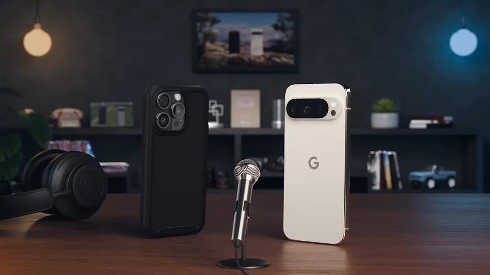 Archivo - Un iPhone y un Pixel conversando