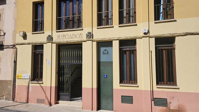 Fachada del Juzgado de Sigüenza