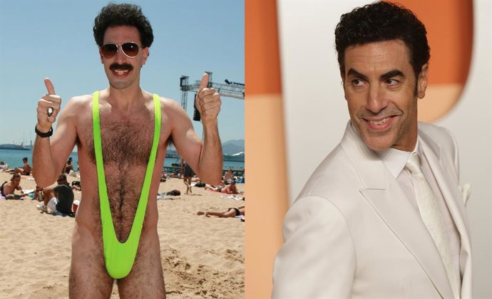 El radical cambio físico de Sacha Baron Cohen: De Borat a Mefisto