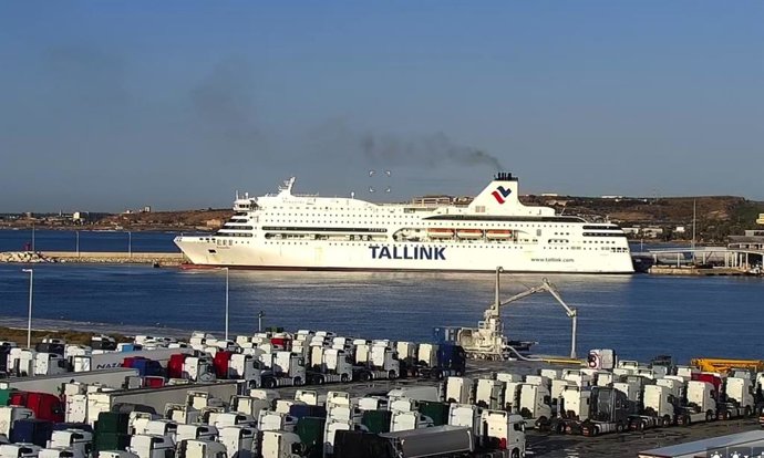 Imagen de archivo del ferri 'Romantika', propiedad de la naviera Tallink Grupp