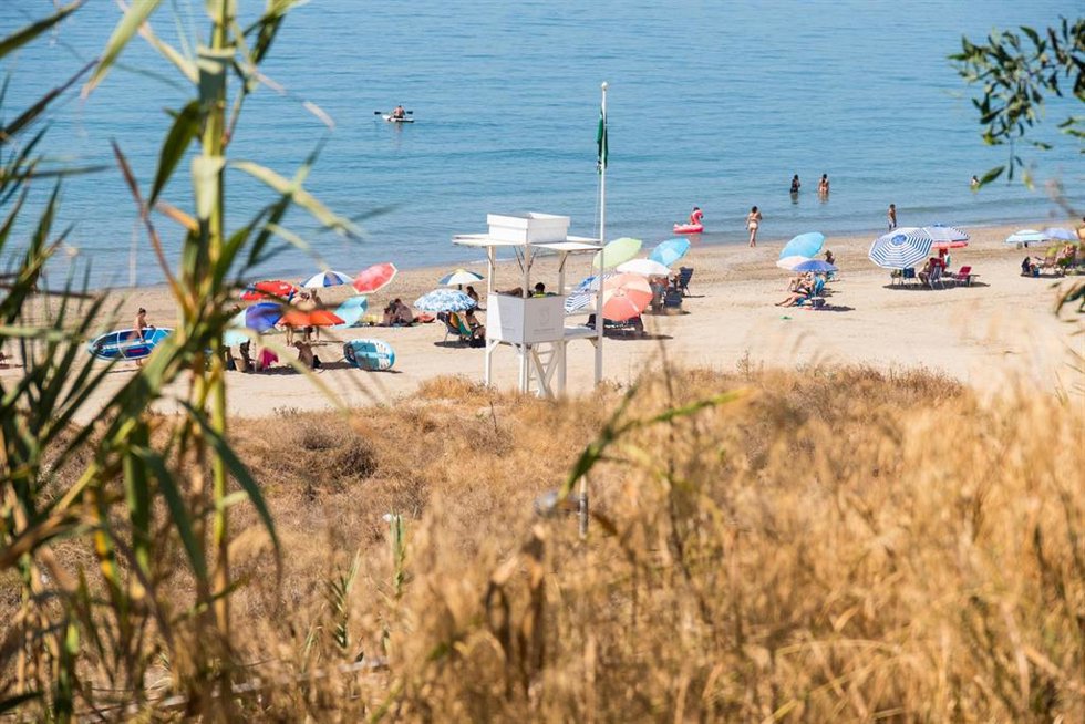 El servicio de socorrismo de Marbella en una imagen de archivo