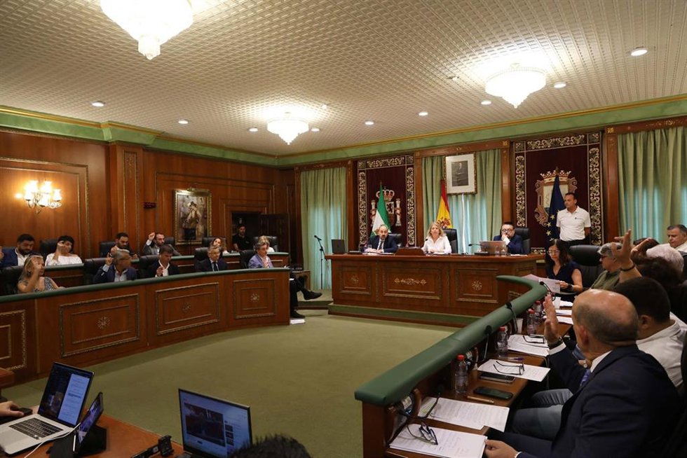 Pleno del Ayuntamiento de Marbella