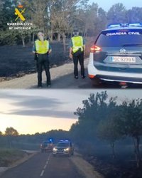 Un agricultor que realizaba labores agrícolas con su tractor, presunto autor del incendio de Ferreras (León)