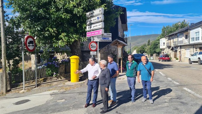 La Diputación de Zamora ofrece a Lubián la cesión de la travesía de la ZA-l-2686 a su paso por el casco urbano