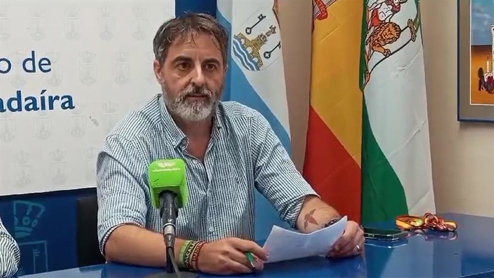 El edil alcalareño de Vox Pedro Navarro
