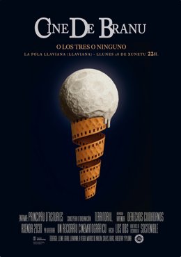 Cartel del ciclo de Cine de branu.