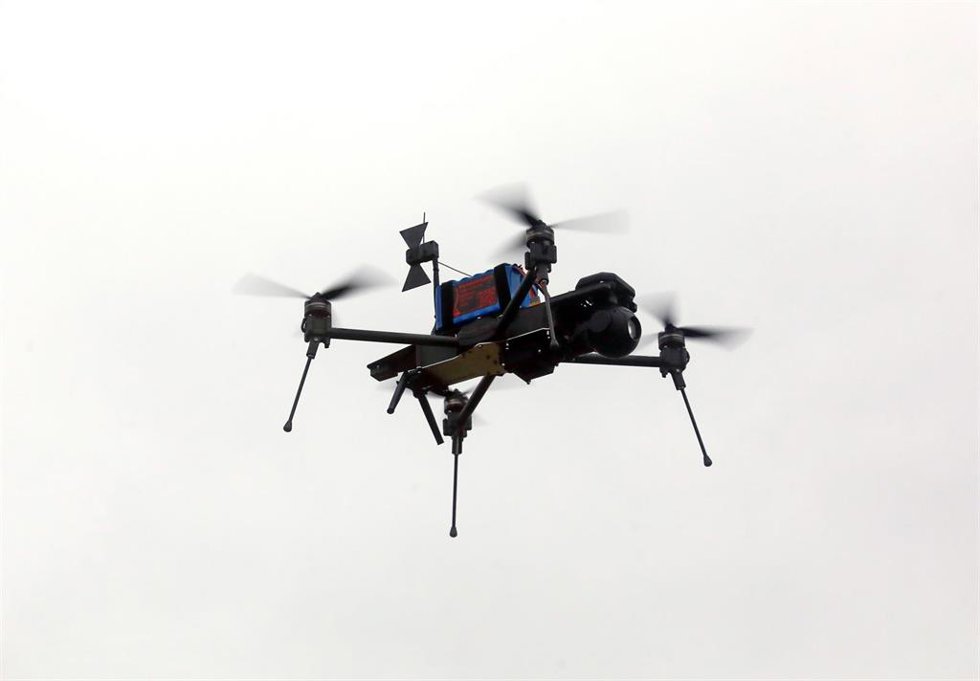 Archivo - Ejercicio con drones ucranianos en Jarkov (archivo)