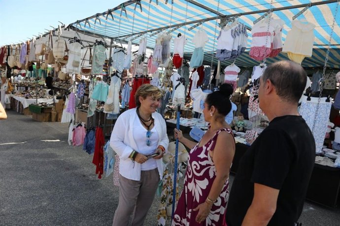Mercadillo de Cabo de Palos en Las Dunas. Verano 2025