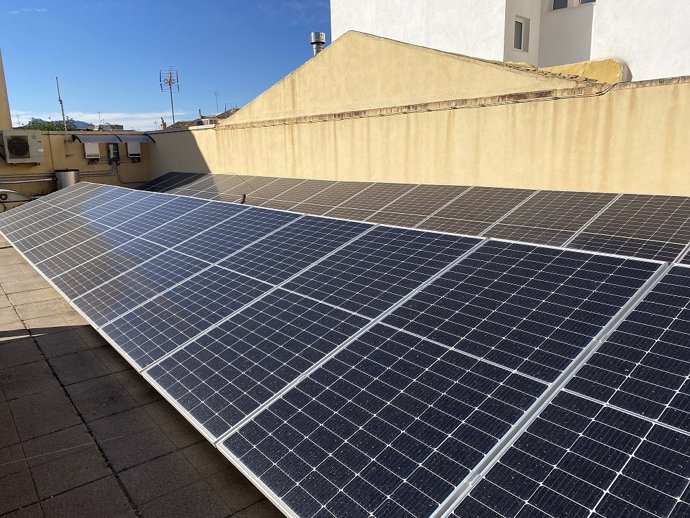 Placas solares en edificios municipales