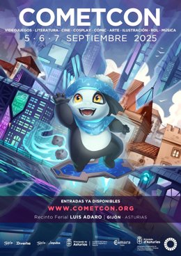 Cartel de Cometcon 2025.