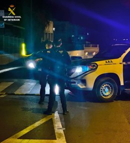 Control de la Guardia Civil.