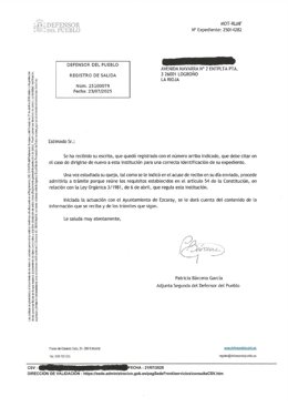 Carta del Defensor del Pueblo