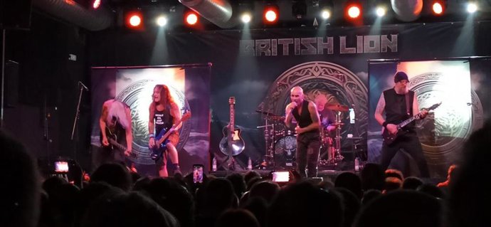 Imagen del anterior concierto de British Lion en Sevilla en julio de 2024