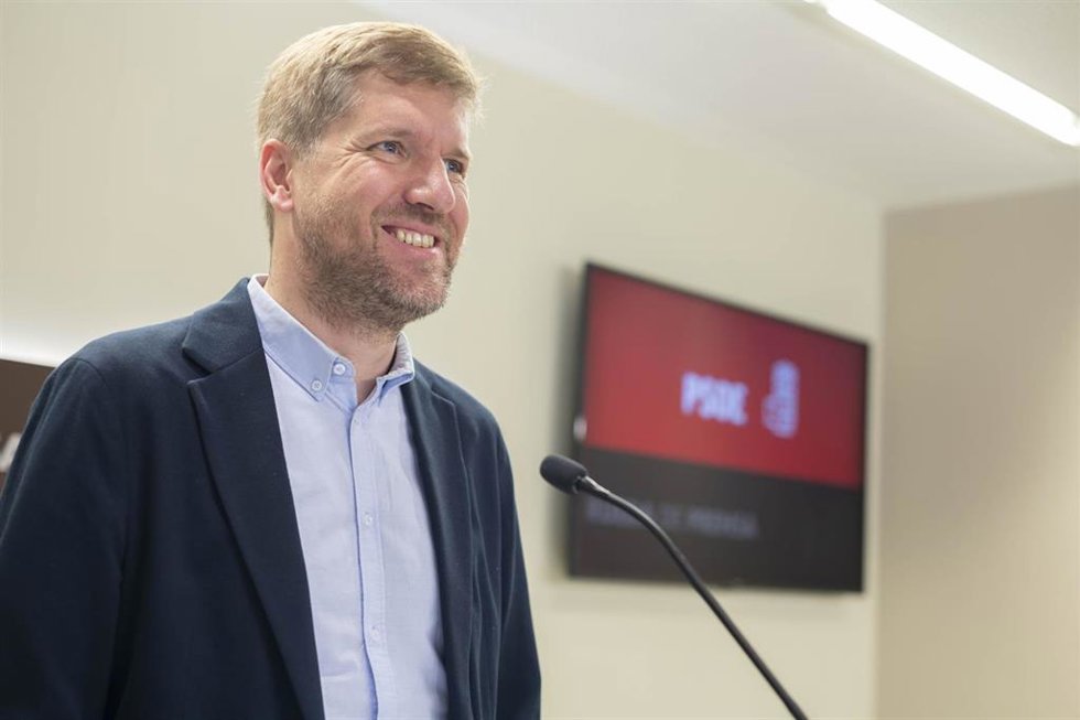 Archivo - El diputado del PSOE en las Cortes de Aragón, Marcel Iglesias.