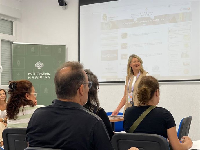 La concejal del PP en el Ayuntamiento de Jaén Maribel López.