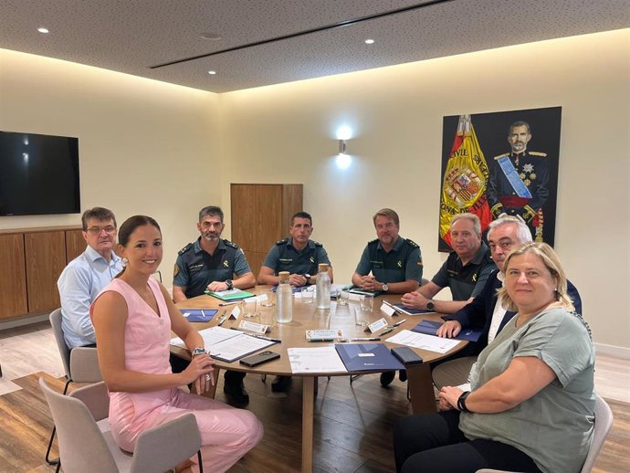 La vicepresidenta del Consell de Mallorca y consellera insular de Cultura y Patrimonio, Antònia Roca, en la constitución de la Comisión de Seguimiento del protocolo para proteger el patrimonio histórico.