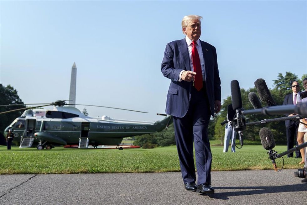 El presidente de EEUU, Donald Trump 
