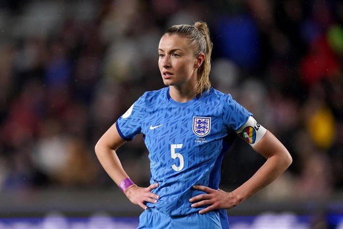 Archivo - FILED - 11 April 2023, United Kingdom, London: England's Leah Williamson is pictured in London. Williamson returns to the England women's national team. Photo: John Walton/PA Wire/dpa