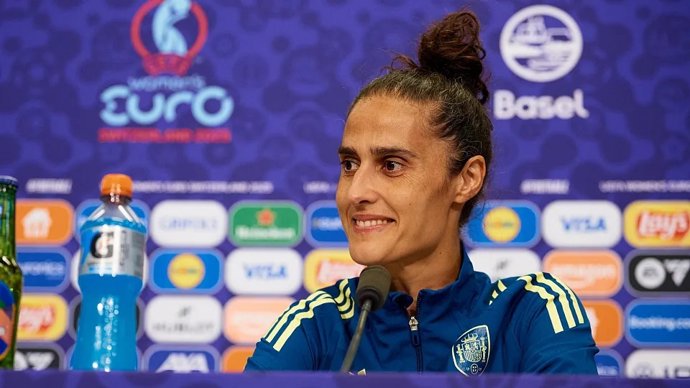 Montse Tomé, treinadora da seleção espanhola de futebol feminino