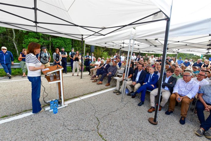 Acte de commemoració del 30 aniversari de l'entrada en funcionament del pont transfronterer del Riu Major, que uneix l'Alt Empordà (Girona) i el Vallespir (França)