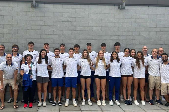 Delegación española para el Campeonato del Mundo 2025 de natación en piscina larga.