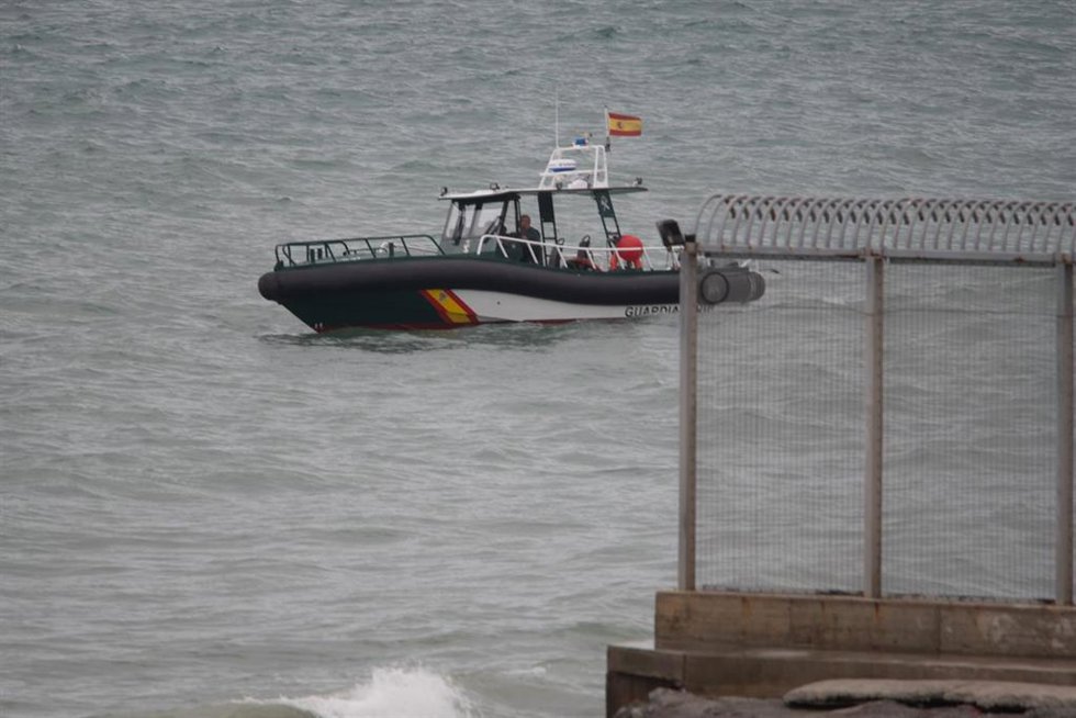 Embarcación de la Guardia Civil en Ceuta, a 26 de julio de 2025.