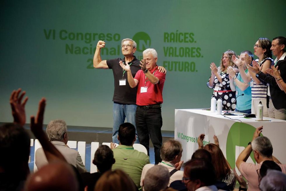 Román Rodríguez (NC-BC) cierra su etapa al frente de NC-BC tras un balance de 20 años de nacionalismo de izquierdas