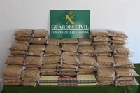 Un detenido en Sevilla, cuatro investigados y 170 kilogramos de picadura de tabaco de liar decomisados