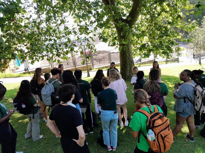 Una veintena de estudiantes estadounidenses profundizan en el Plan de adaptación al cambio climático de Santander