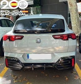 Coche adquirido por la joven detenida en Palma.