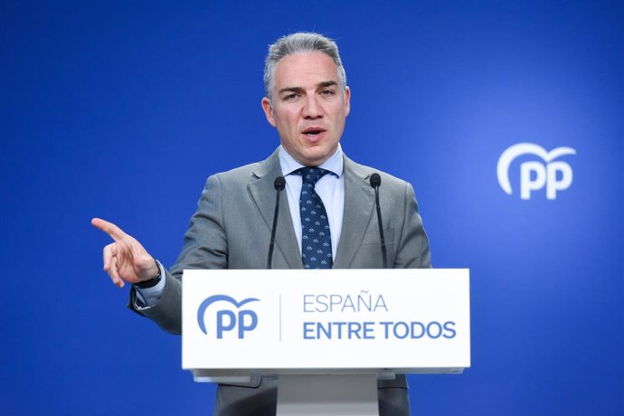Archivo - El coordinador general del Partit Popular i director de Campanya, Elías Bendodo