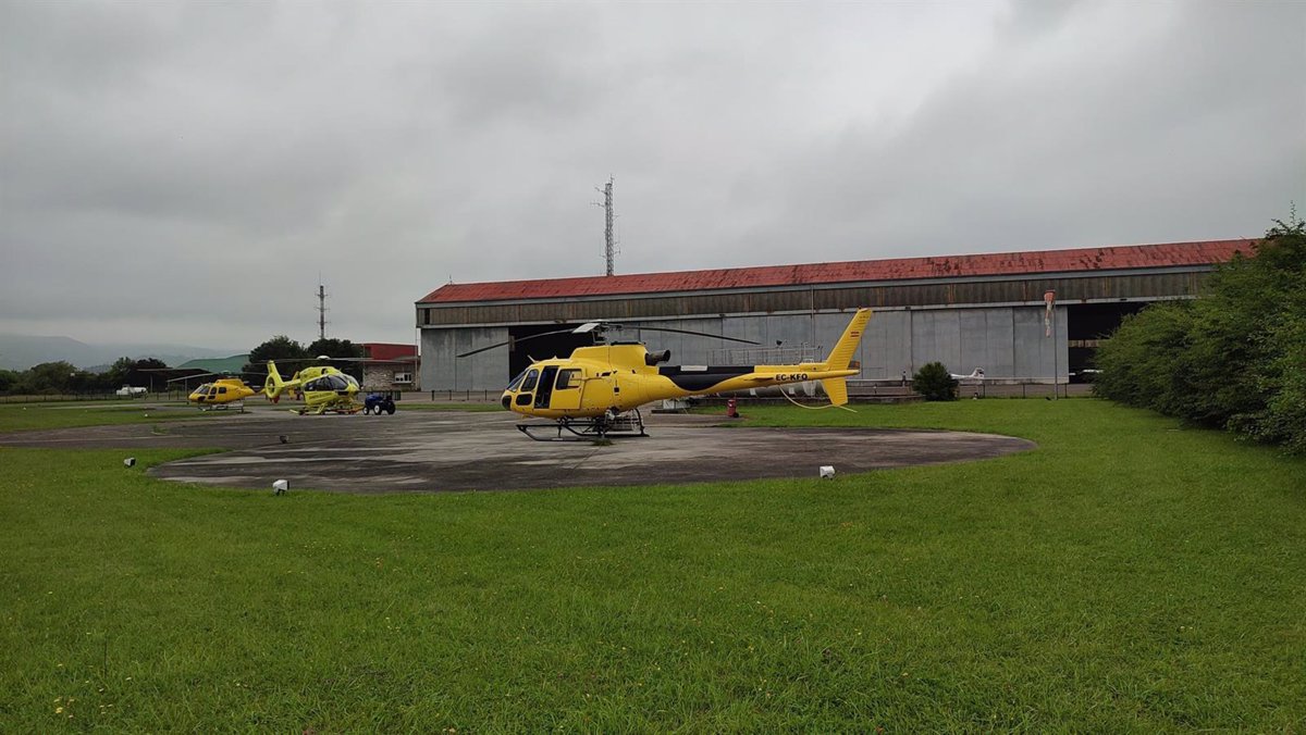 Una mujer evacuada en helicóptero tras sufrir una caída en la subida al Pico Paisano (Peñamellera Baja)