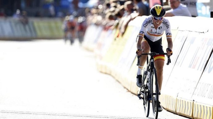 Archivo - La ciclista española Mavi García, en una foto de archivo.