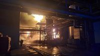 Se levanta el confinamiento de la población tras evolución favorable del incendio en Zuera (Zaragoza)