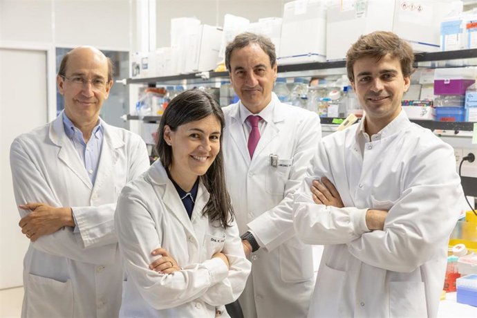 Imagen de los investigadores.