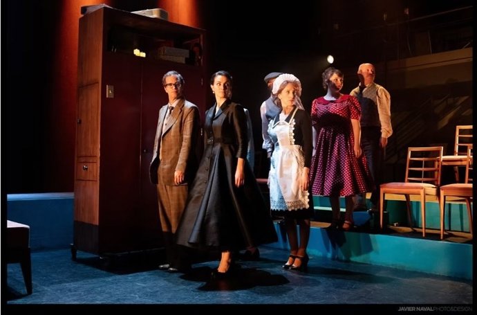 Imagen del espectáculo 'La dama duente' en el XIX Festival de Olmedo en Valladolid