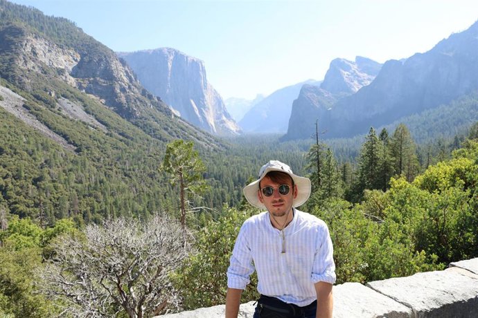 El investigador de la Universidad de León Jorge García Girón.