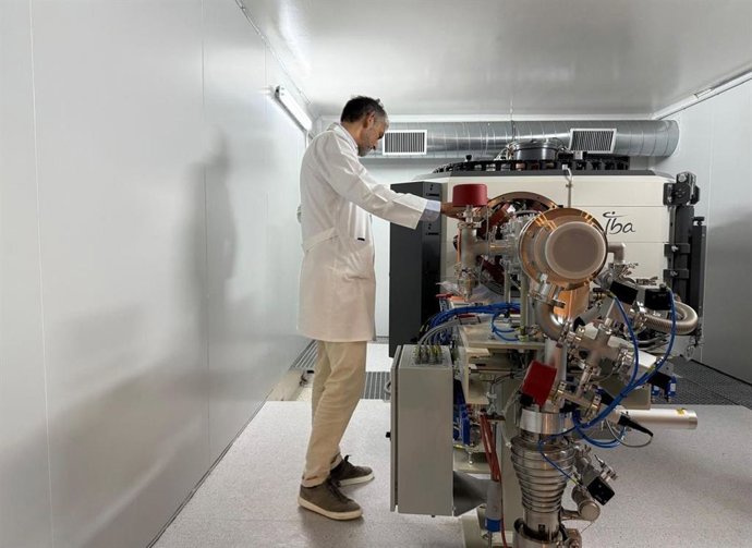 Imagen del ciclotrón facilitada por el Vall d'Hebron