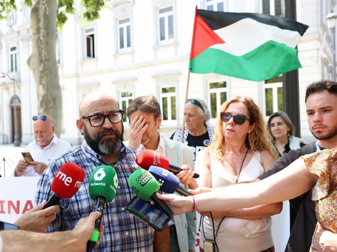 El actvista riojano Sergio Toribio 