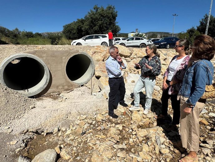 Trabajos tras la riada en Castellón