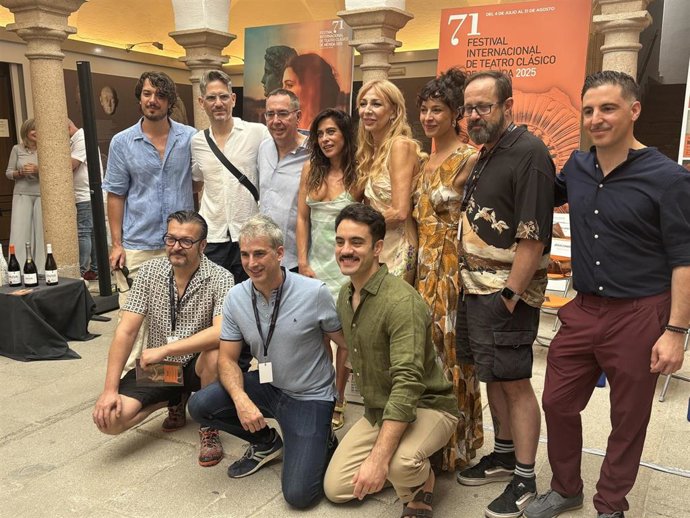 Presentación de 'Electra' en el marco del Festival Internacional de Teatro Clásico de Mérida